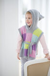 Lana Grossa PONCHO MET CAPUCHON Linarte/Silkhair