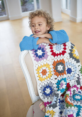 PATCHWORKPLAID Bingo van Lana Grossa