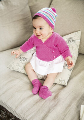 VEST EN SOKKEN Cool Wool Baby van Lana Grossa