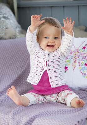 Vest Cool Wool Baby van Lana Grossa