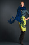 Lana Grossa Stola in schelpen-boogjespatroon Silkhair Melange