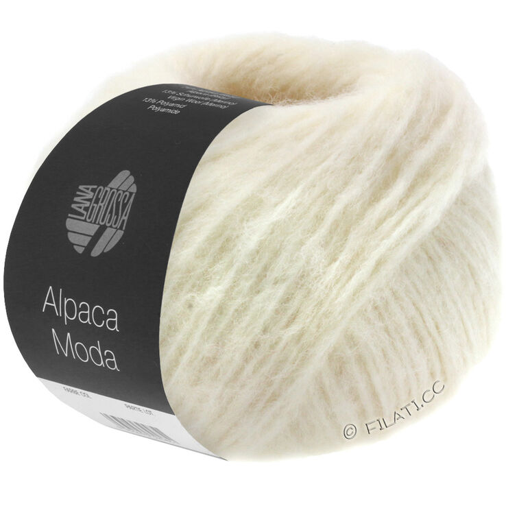 Lana Grossa ALPACA MODA | 01-wit