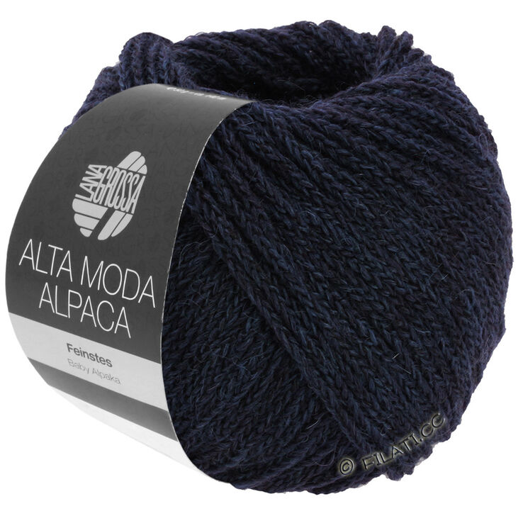 Lana Grossa ALTA MODA ALPACA | 005-nacht blauw