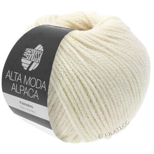 Lana Grossa ALTA MODA ALPACA | 014-ruwe witte