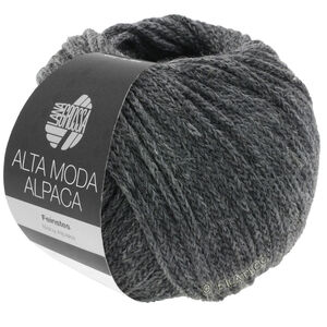 Lana Grossa ALTA MODA ALPACA | 022-donker grijs gemêleerd