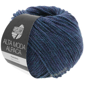Lana Grossa ALTA MODA ALPACA | 036-petrol/royaal gemêleerd