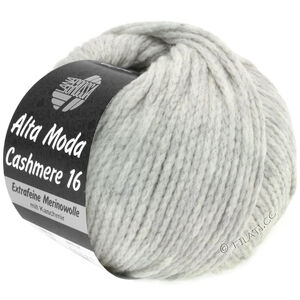 Lana Grossa ALTA MODA CASHMERE 16 | 01-licht grijs gemêleerd