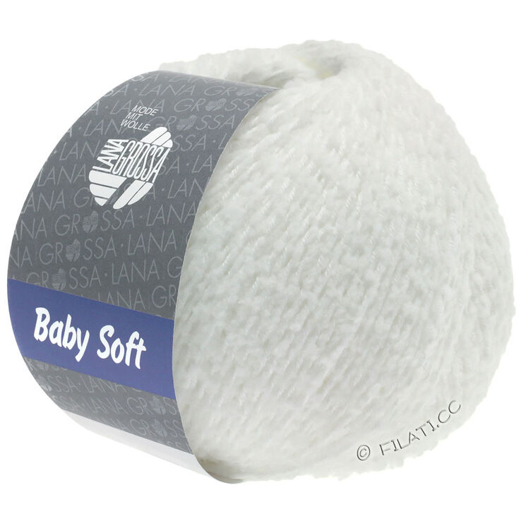 Lana Grossa BABY SOFT | 01-wit