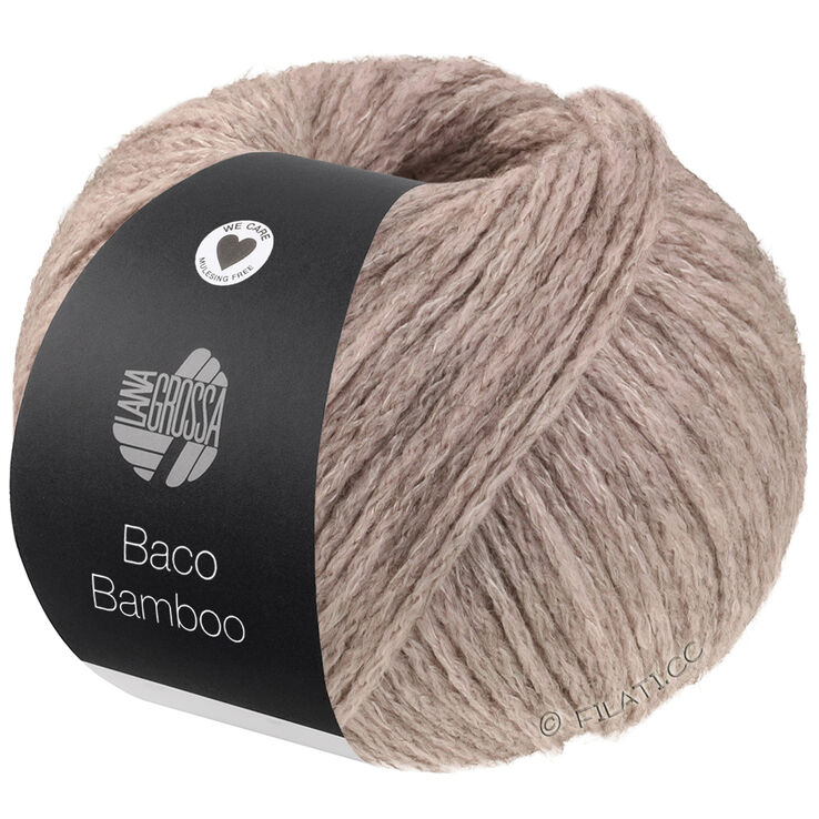 Lana Grossa BACO BAMBOO | 01-grijs roze