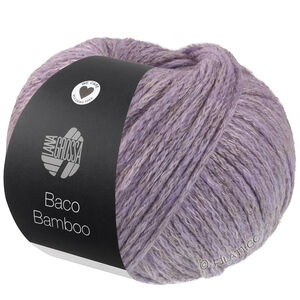Lana Grossa BACO BAMBOO | 02-grijs paars