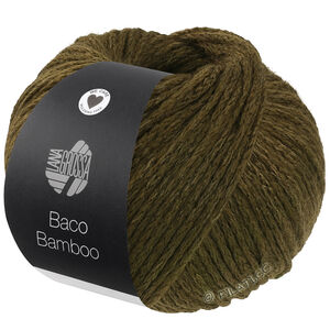 Lana Grossa BACO BAMBOO | 07-donker olijf