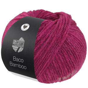 Lana Grossa BACO BAMBOO | 11-donkere fuchsia