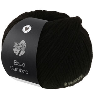 Lana Grossa BACO BAMBOO | 18-zwart