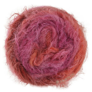 Lana Grossa BASTA MISTA | 107-rood violet/foksia/oudroze/wijnrood/bourgondisch