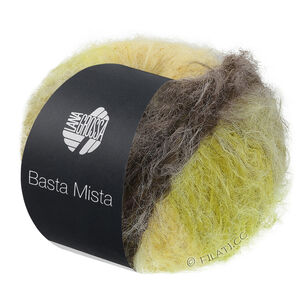 Lana Grossa BASTA MISTA | 117-grijs bruin/taupe/geel/lichtgeel/licht olijf