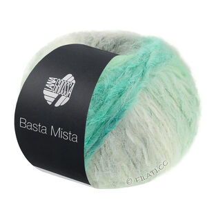 Lana Grossa BASTA MISTA | 121-licht grijs/grijs/wit/jade/turkoois/petrol