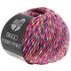 Lana Grossa BINGO Funky Print | 405-foksia/rose/geelgroen Gekleurd