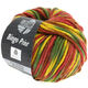 Lana Grossa BINGO Print | 354-bruin/geel/groen/donker rood