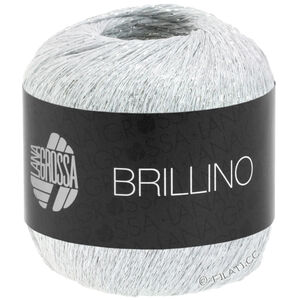 Lana Grossa BRILLINO | 10-wit/zilver