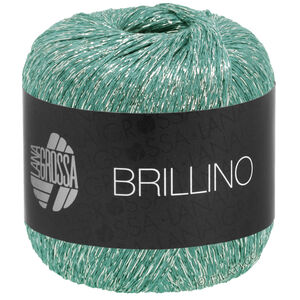 Lana Grossa BRILLINO | 36-turkoois/zilver
