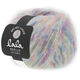 Lana Grossa BRUSHY Uni/Print (lala BERLIN) | 202-zachtgeel/oranje/geel/licht blauw/donker blauw/blauw violet