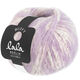Lana Grossa BUFFY (lala BERLIN) | 03-paars/ruwe witte