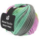 Lana Grossa BULKY Print (ABOUT BERLIN) | 106-donker grijs/sering/geelgroen/licht groen