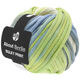 Lana Grossa BULKY Print (ABOUT BERLIN) | 107-wit/licht blauw/geelgroen/licht grijs