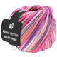 Lana Grossa BULKY Print (ABOUT BERLIN) | 158-wit/zalm/felroze/violet