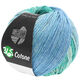 Lana Grossa 365 COTONE Dégradé | 104-lichtopaalgroen/donker opaal groen/blauwgrijs/petrol grijs