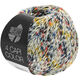 Lana Grossa 4 CAPI Color | 106-natuur/donker blauw/zonnegeel/oranje/rood
