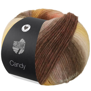 Lana Grossa CANDY | 07-paars/limoen/tomaatrood/violet/donker violet/beige/kameel/grijs bruin/donker bruin/maïsgeel