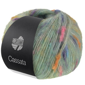 Lana Grossa CASSATA | 11-zachtgroen/licht oranje/rose/licht grijs/paars