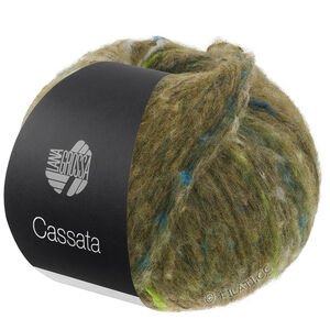 Lana Grossa CASSATA | 18-olijf/witgroen/meigroen/licht grijs/grijs blauw