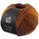 Lana Grossa CINQUE MULTI | 06-blauw/bruin/oker/donker bruin/paars gemêleerd