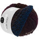 Lana Grossa COLORS FOR YOU | 159-nacht blauw/pruim/aubergine/donker bruin/zwartbruin