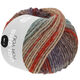 Lana Grossa COLORS FOR YOU | 160-rood/blauw/bourgondisch/grijs rood/beige/grijs/munt/grijs blauw