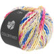 Lana Grossa COLORTWIST | 03-wit/felroze/geel/grijs paars/blauw