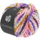 Lana Grossa COLORTWIST | 12-ruwe witte/felroze/licht grijs/mosterdgeel/grijs/paars