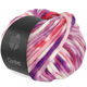 Lana Grossa CONFETTI Print | 05-wit/felroze/oranje/sering/blauw violet