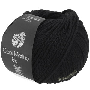 Lana Grossa COOL MERINO Big | 220-zwart