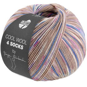 COOL WOOL 4 SOCKS PRINT III van Lana Grossa