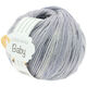 Lana Grossa COOL WOOL Baby 25g | 356-licht grijs/grijs blauw/donker blauw