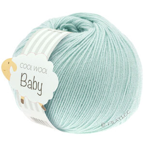 Lana Grossa COOL WOOL Baby Uni/Print 50g | 257-lichtturkoois