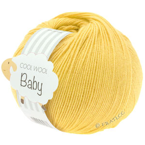 Lana Grossa COOL WOOL Baby Uni/Print 50g | 273-geel