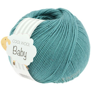 Lana Grossa COOL WOOL Baby Uni/Print 50g | 284-mintturkoois