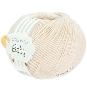 Lana Grossa COOL WOOL Baby Uni/Print 50g | 323-schelp