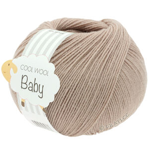 Lana Grossa COOL WOOL Baby Uni/Print 50g | 332-parelbeige
