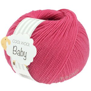 Lana Grossa COOL WOOL Baby Uni/Print 50g | 341-framboos