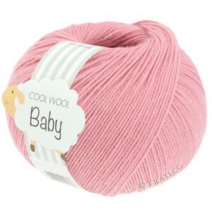 Lana Grossa COOL WOOL Baby Uni/Print 50g | 342-sering roze